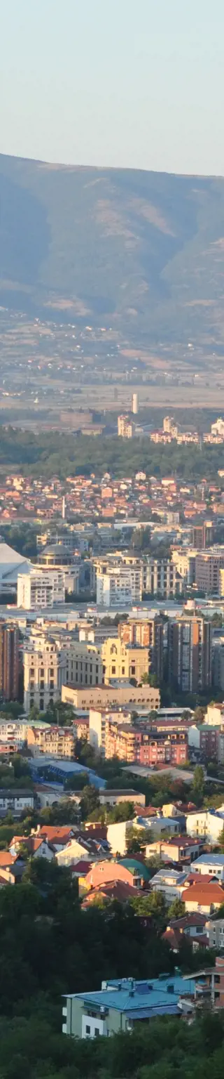 Geniesse die Aussicht vom mächtigen Vodno